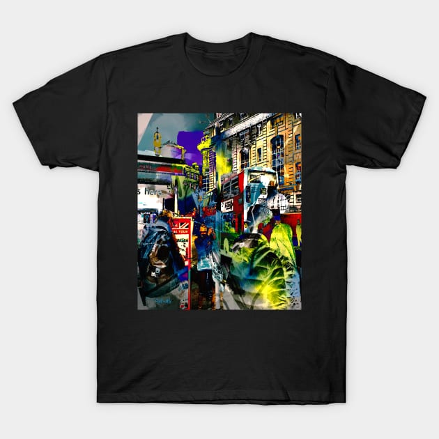 London Streets 2 T-Shirt by sukhpalgrewal